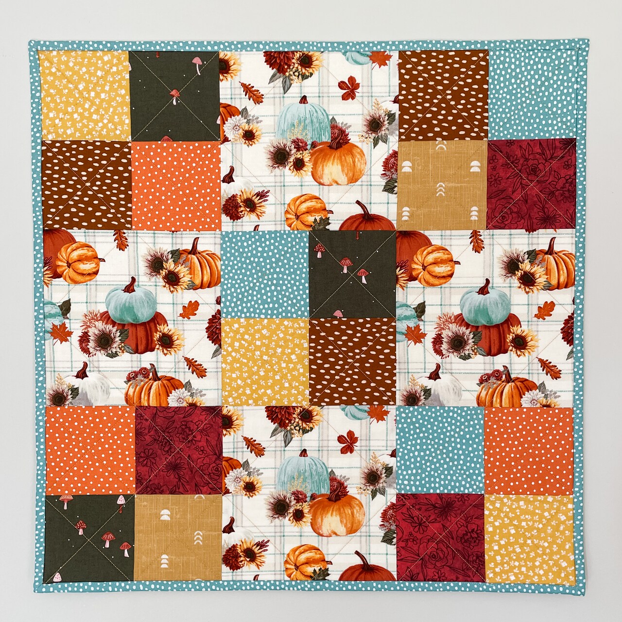 Fall Quilt Wall Hanging Table Topper with SINGER®